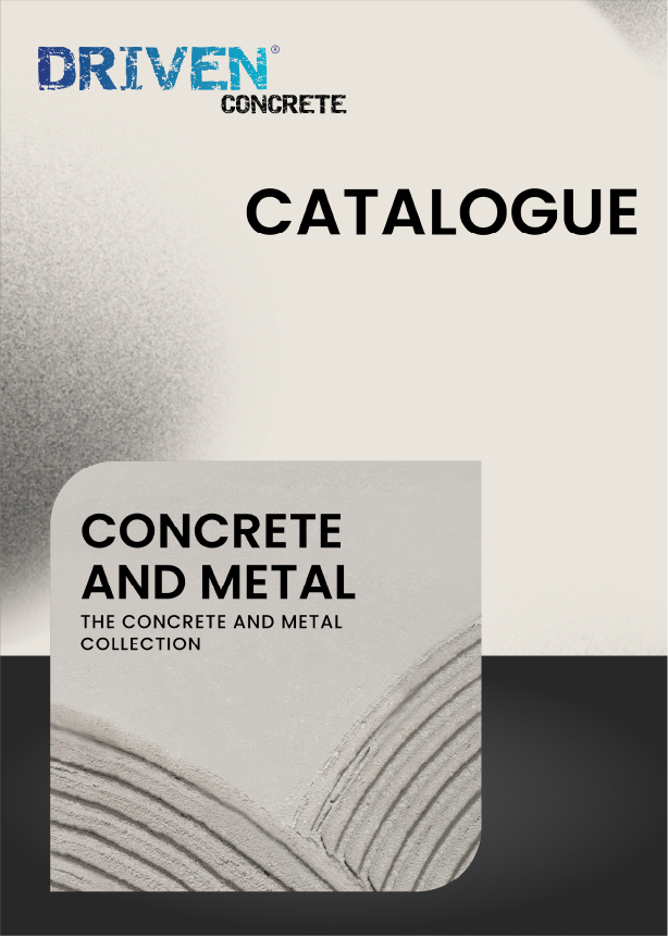 Driven Concrete Catalogue cover